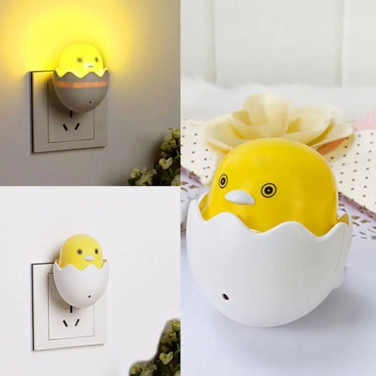 Duck LED Night Light Bulb Sensor Control For Kids Room