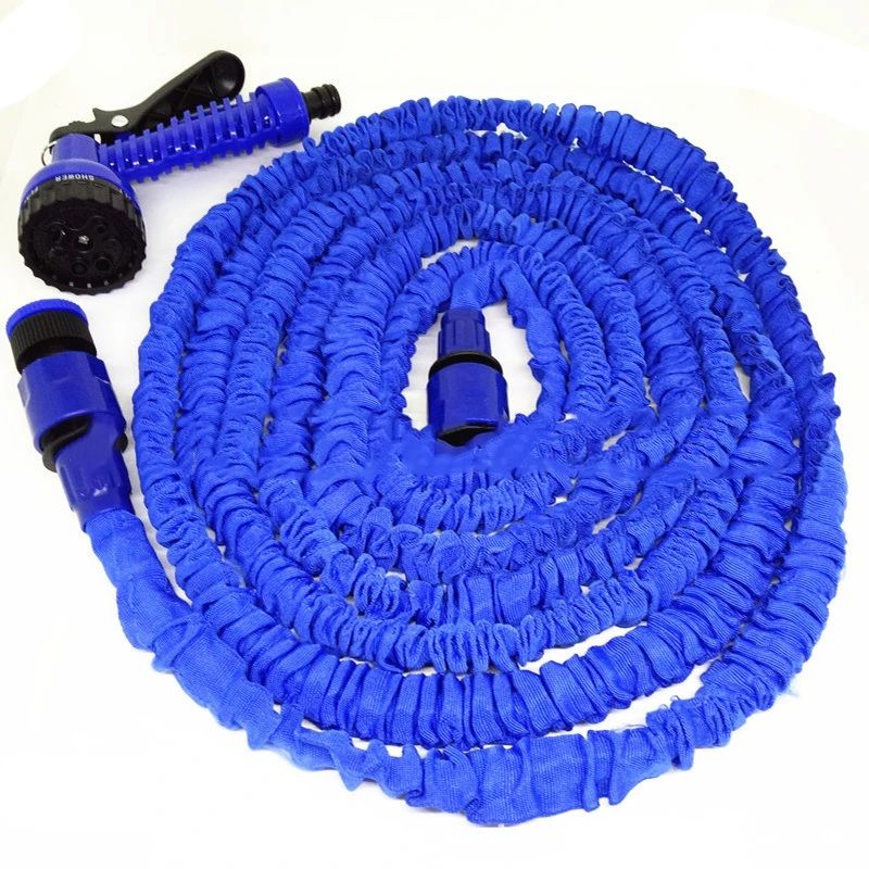 100 Feet Magic Hose pipe 100ft Expandable Garden Magic Water Hose Pipe ,Flexible Magic Water Hose Pipe With Spray Nozzle Garden Hose Retractable DIY Car Wash Tool