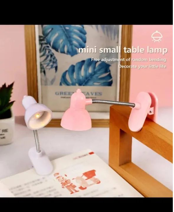 Mini Studying Lamp Mini Book Light With Clip Portable Led Reading Lamp Travel Bedroom Night Light Night Lights Eye Protections